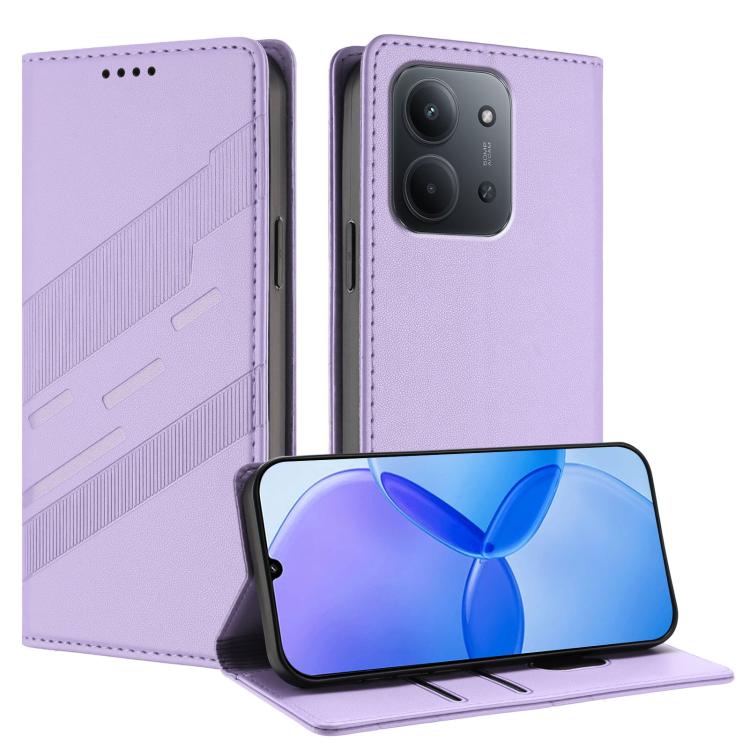 For Redmi 15C 5G / 4G EU 173mm Embossed Multi-functional Wallet Retro Leather Phone Case(Light Purple)
For Redmi 15C 5G / 4G EU 173mm Embossed Multi-functional Wallet Retro Leather Phone Case(Light Purple)