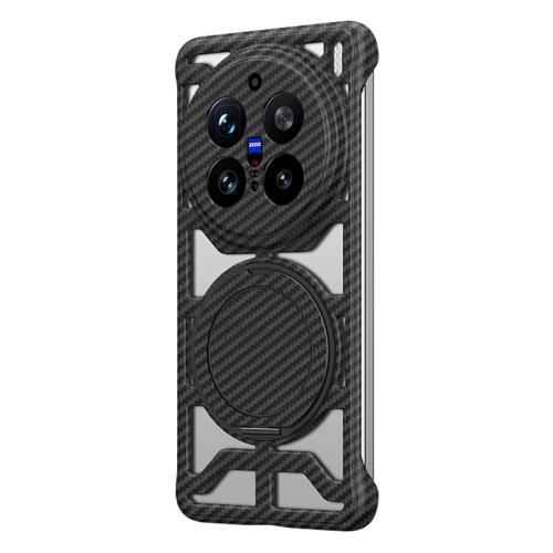 For vivo X200 Pro Hollow Carbon Fiber Rotating Bracket MagSafe Phone Case(Black)
For vivo X200 Pro Hollow Carbon Fiber Rotating Bracket MagSafe Phone Case(Black)