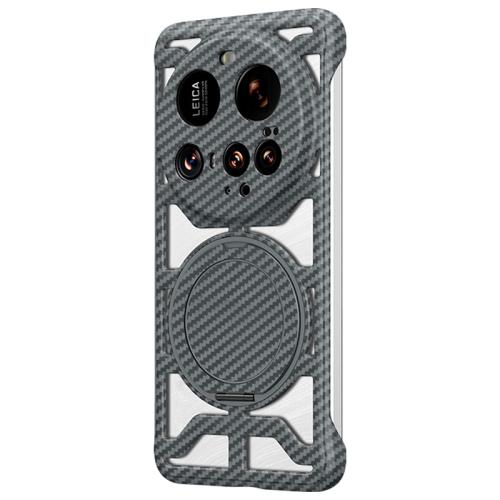 For Xiaomi 15 Ultra Hollow Carbon Fiber Rotating Bracket MagSafe Phone Case(Grey)
For Xiaomi 15 Ultra Hollow Carbon Fiber Rotating Bracket MagSafe Phone Case(Grey)