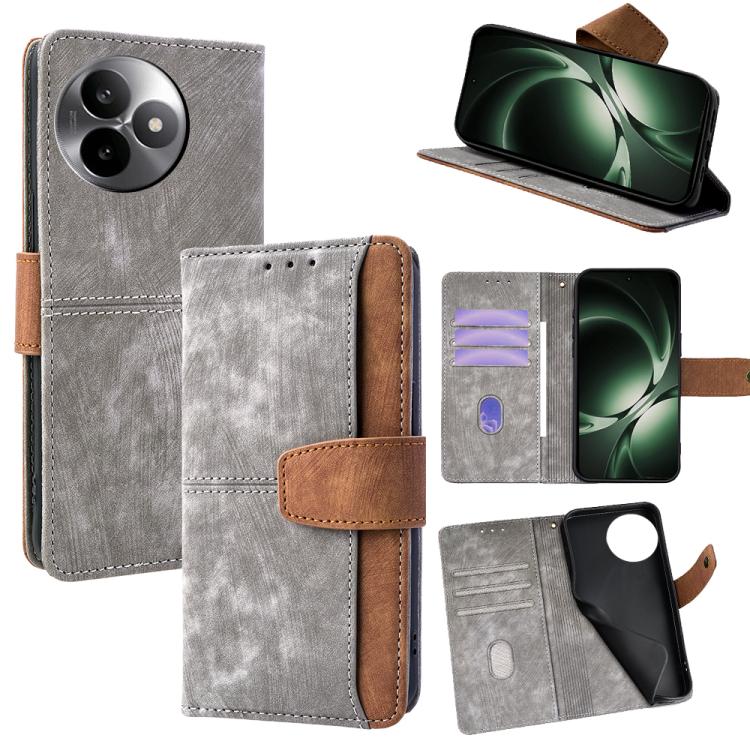 For Redmi K80 Ultra Color Stitching Skin Feel Leather RFID Blocking Phone Case(Grey)
For Redmi K80 Ultra Color Stitching Skin Feel Leather RFID Blocking Phone Case(Grey)