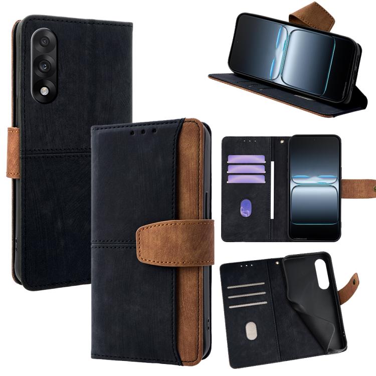 For OnePlus Ace 5 Ultra Color Stitching Skin Feel Leather RFID Blocking Phone Case(Black)
For OnePlus Ace 5 Ultra Color Stitching Skin Feel Leather RFID Blocking Phone Case(Black)