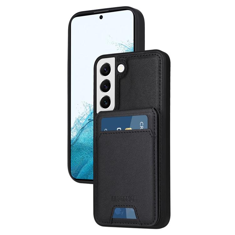 For Samsung Galaxy S22 5G BETOPNICE Vertical Flip Detachable MagSafe Wallet Phone Case(Black) 
For Samsung Galaxy S22 5G BETOPNICE Vertical Flip Detachable MagSafe Wallet Phone Case(Black)