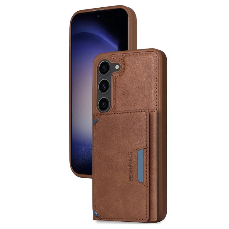 For Samsung Galaxy S23 5G BETOPNICE Horizontal Flip Detachable MagSafe Wallet Phone Case(Brown)
For Samsung Galaxy S23 5G BETOPNICE Horizontal Flip Detachable MagSafe Wallet Phone Case(Brown)