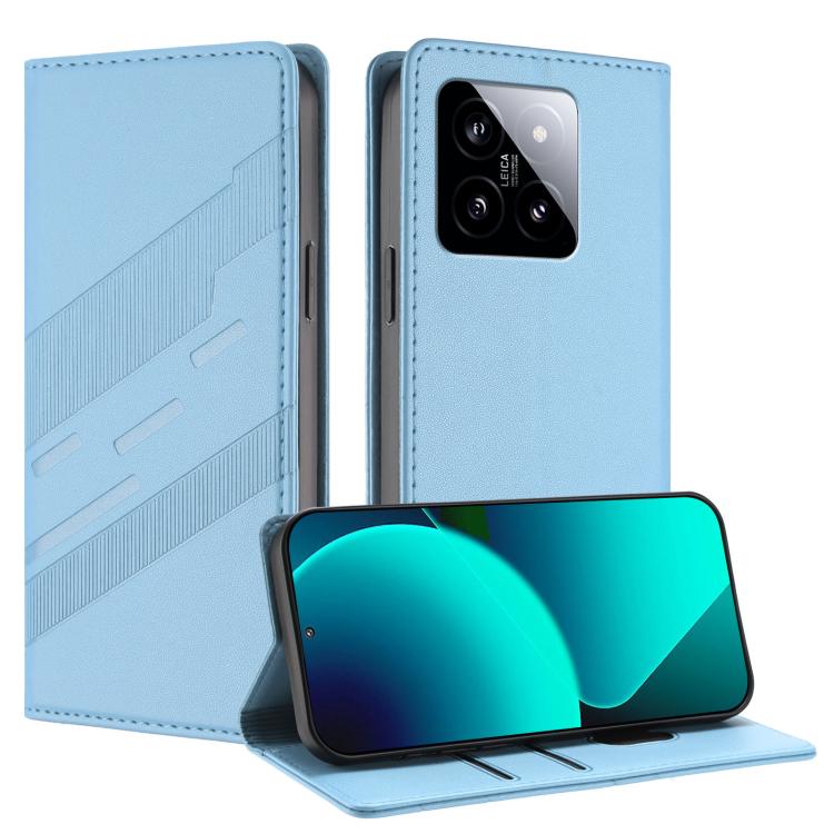 For Xiaomi 14 5G Global Embossed Multi-functional Wallet Retro Leather Phone Case(Light Blue)
For Xiaomi 14 5G Global Embossed Multi-functional Wallet Retro Leather Phone Case(Light Blue)