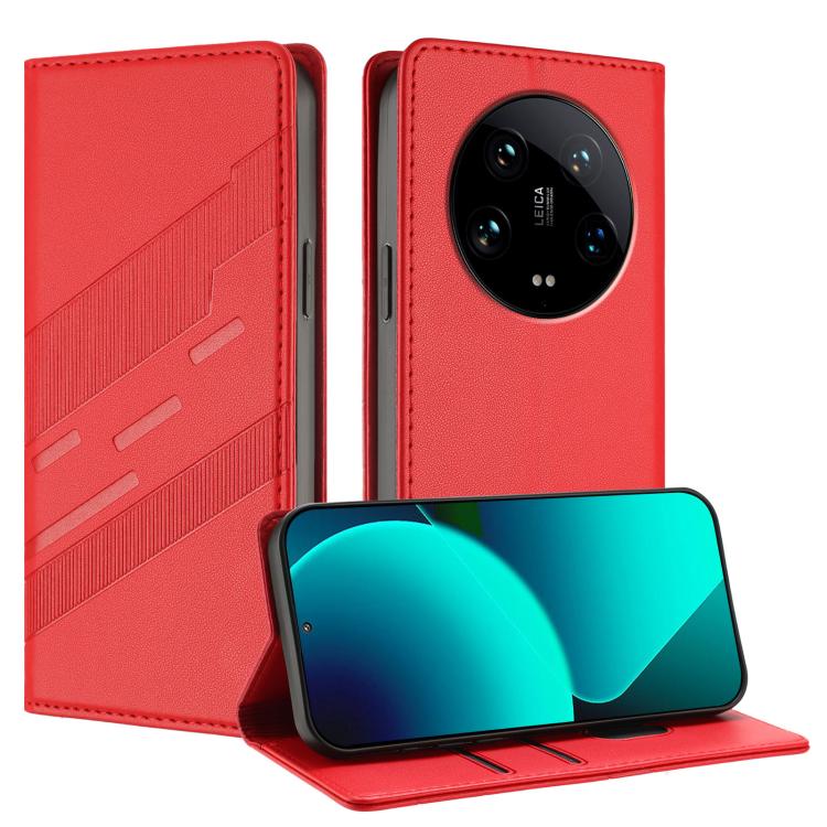 For Xiaomi 14 Ultra 5G Global Embossed Multi-functional Wallet Retro Leather Phone Case(Red)
For Xiaomi 14 Ultra 5G Global Embossed Multi-functional Wallet Retro Leather Phone Case(Red)