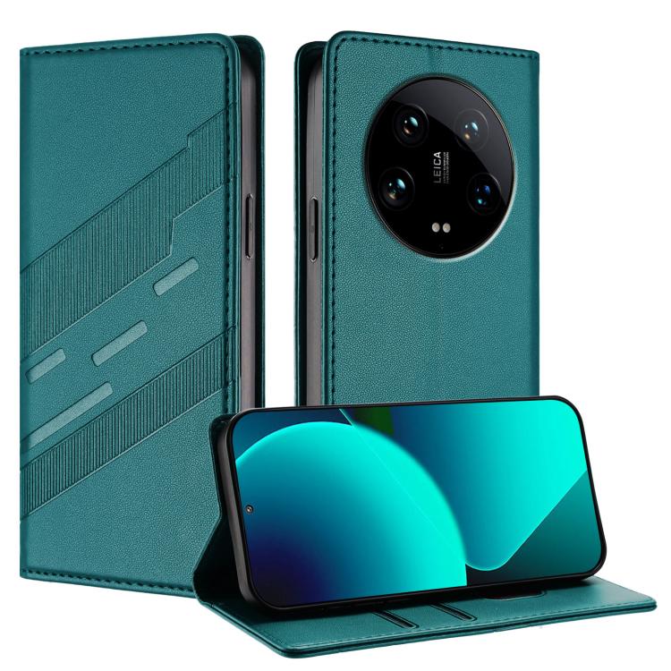 For Xiaomi 14 Ultra 5G Global Embossed Multi-functional Wallet Retro Leather Phone Case(Dark Green)
For Xiaomi 14 Ultra 5G Global Embossed Multi-functional Wallet Retro Leather Phone Case(Dark Green)