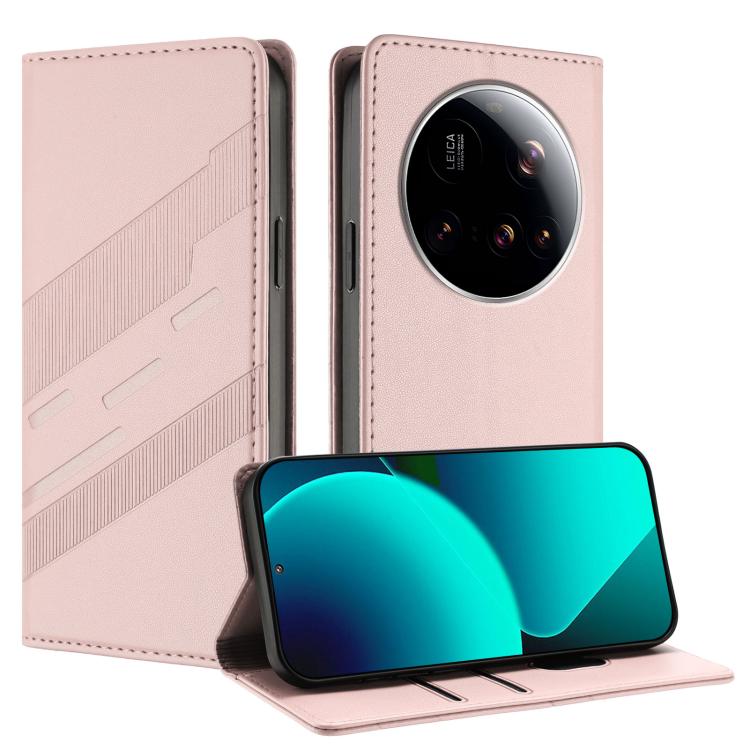 For Xiaomi 15 Ultra Embossed Multi-functional Wallet Retro Leather Phone Case(Pink)
For Xiaomi 15 Ultra Embossed Multi-functional Wallet Retro Leather Phone Case(Pink)
