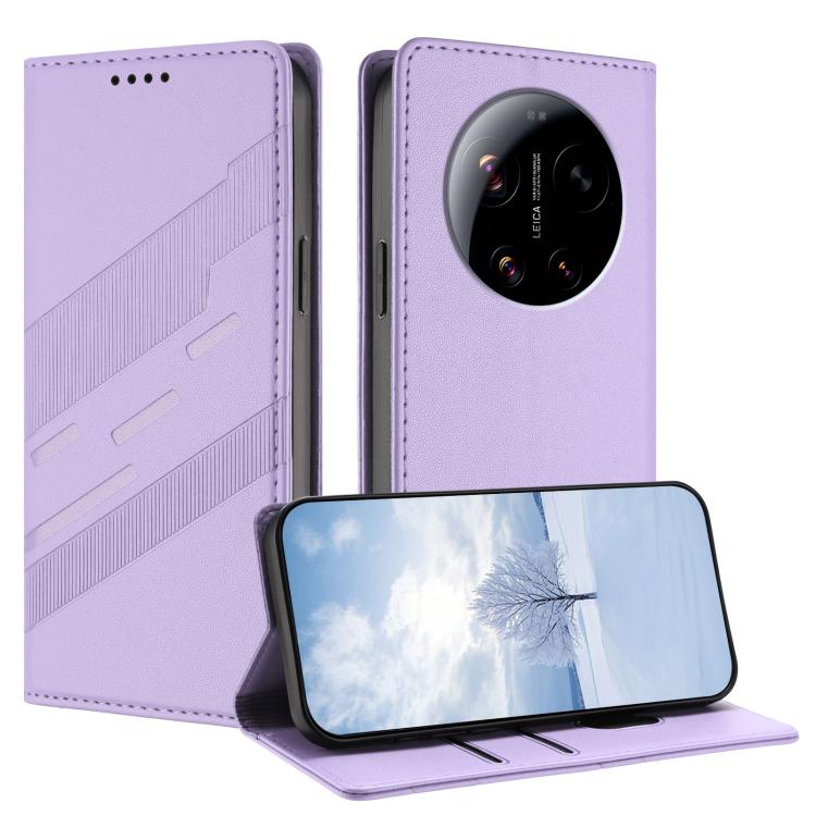 For Xiaomi 17 Ultra Embossed Multi-functional Wallet Retro Leather Phone Case(Light Purple)
For Xiaomi 17 Ultra Embossed Multi-functional Wallet Retro Leather Phone Case(Light Purple)