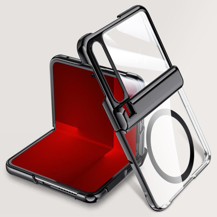 For Huawei Pura X Integrated Transparent Electroplating Axis Hinge MagSafe Phone Case(Black)
For Huawei Pura X Integrated Transparent Electroplating Axis Hinge MagSafe Phone Case(Black)