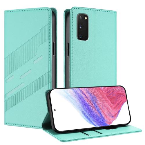 For Samsung Galaxy S20 Embossed Multi-functional Wallet Retro Leather Phone Case(Mint Green)
For Samsung Galaxy S20 Embossed Multi-functional Wallet Retro Leather Phone Case(Mint Green)