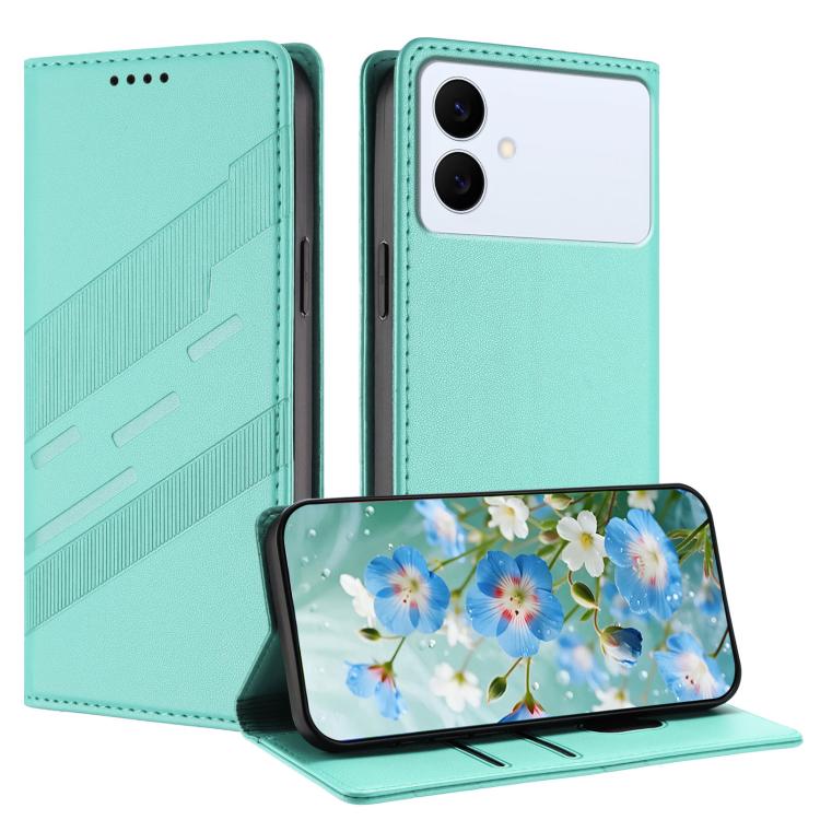 For Galaxy S26 Edge 5G Embossed Multi-functional Wallet Retro Leather Phone Case(Mint Green)
For Galaxy S26 Edge 5G Embossed Multi-functional Wallet Retro Leather Phone Case(Mint Green)