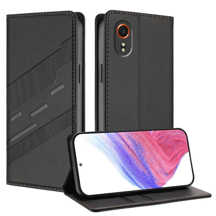 For Samsung Galaxy XCover7 5G Global Embossed Multi-functional Wallet Retro Leather Phone Case(Black)
For Samsung Galaxy XCover7 5G Global Embossed Multi-functional Wallet Retro Leather Phone Case(Black)