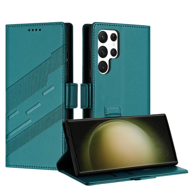 For Samsung Galaxy S24 Ultra 5G Embossed Multi-functional Side Suction Wallet Retro Leather Phone Case(Dark Green)
For Samsung Galaxy S24 Ultra 5G Embossed Multi-functional Side Suction Wallet Retro Leather Phone Case(Dark Green)