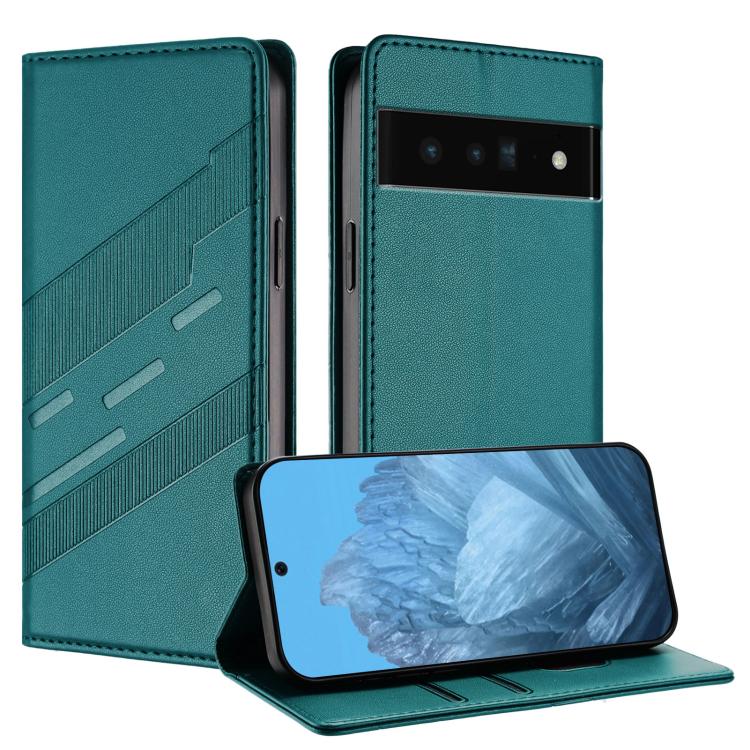 For Google Pixel 6 Pro Embossed Multi-functional Wallet Retro Leather Phone Case(Dark Green)
For Google Pixel 6 Pro Embossed Multi-functional Wallet Retro Leather Phone Case(Dark Green)