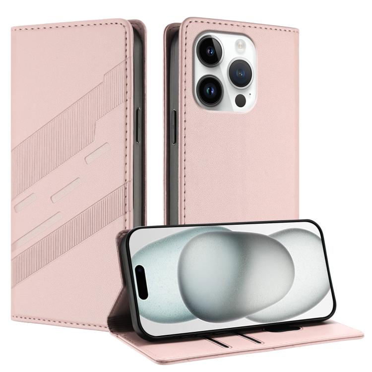 For iPhone 16 Pro Embossed Multi-functional Wallet Retro Leather Phone Case(Pink)
For iPhone 16 Pro Embossed Multi-functional Wallet Retro Leather Phone Case(Pink)