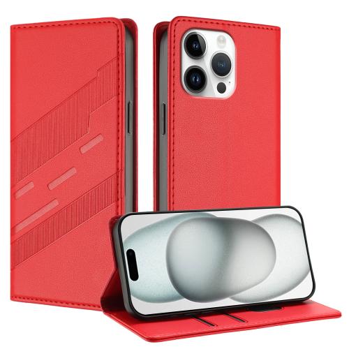 For iPhone 16 Pro Max Embossed Multi-functional Wallet Retro Leather Phone Case(Red)
For iPhone 16 Pro Max Embossed Multi-functional Wallet Retro Leather Phone Case(Red)