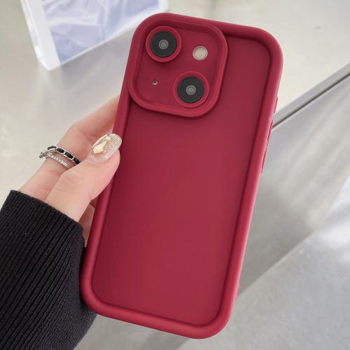 For iPhone 13 mini Shockproof Frame Frosted Precise Hole TPU Phone Case(Wine Red)
For iPhone 13 mini Shockproof Frame Frosted Precise Hole TPU Phone Case(Wine Red)