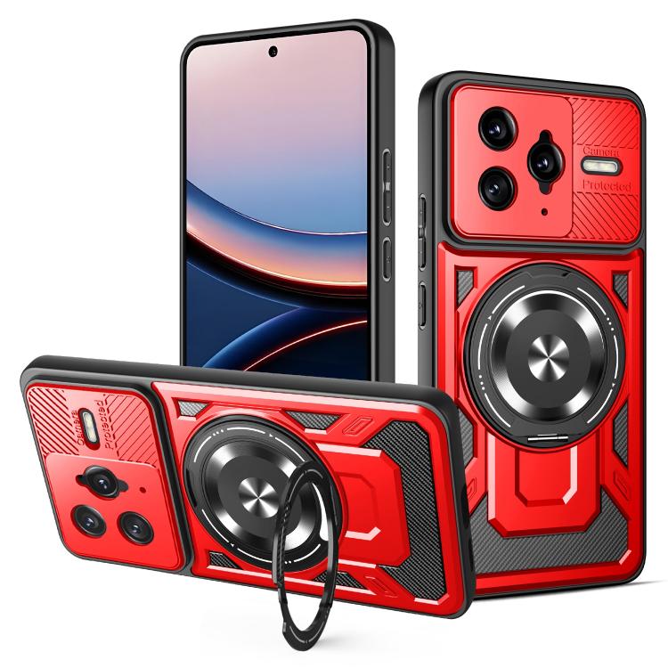 For Redmi K80 Pro / Poco F7 Ultra Armor Rotating Holder MagSafe Phone Case(Red)
For Redmi K80 Pro / Poco F7 Ultra Armor Rotating Holder MagSafe Phone Case(Red)