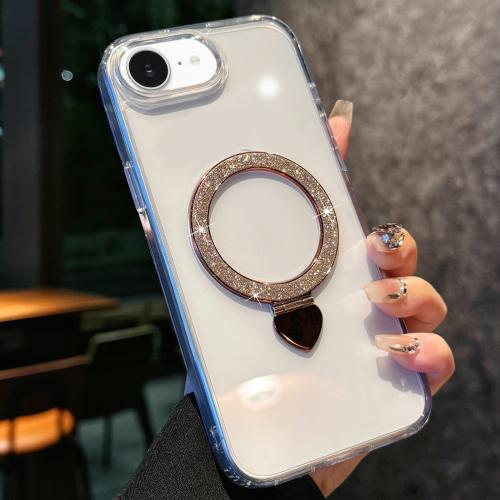 For iPhone 16e Love Glitter Powder MagSafe Holder Phone Case with Lens Film(Gold)
For iPhone 16e Love Glitter Powder MagSafe Holder Phone Case with Lens Film(Gold)
