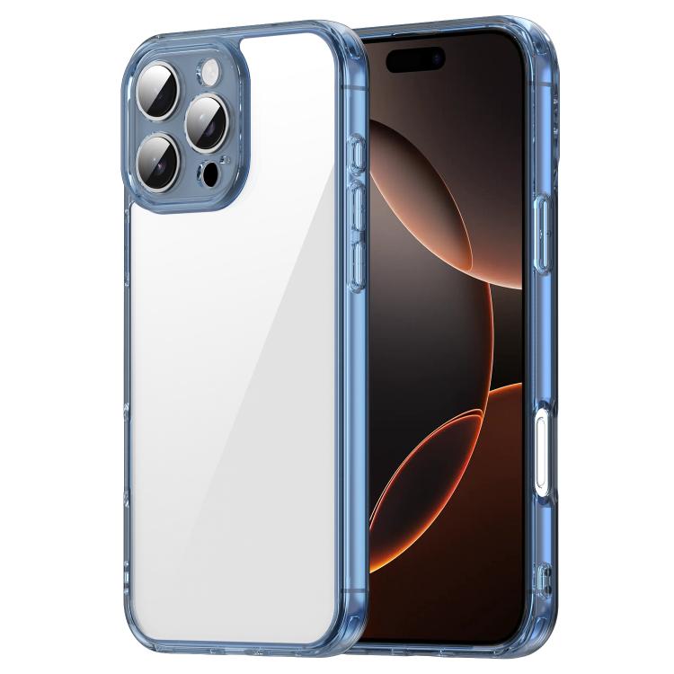 For iPhone 16 Pro PC Hybrid TPU Airbag Shockproof Phone Case(Transparent Blue)
For iPhone 16 Pro PC Hybrid TPU Airbag Shockproof Phone Case(Transparent Blue)