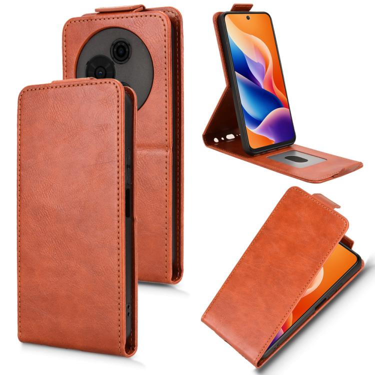 For TCL 605 Magnetic Vertical Flip Leather Phone Case with Buckle(Brown)
For TCL 605 Magnetic Vertical Flip Leather Phone Case with Buckle(Brown)