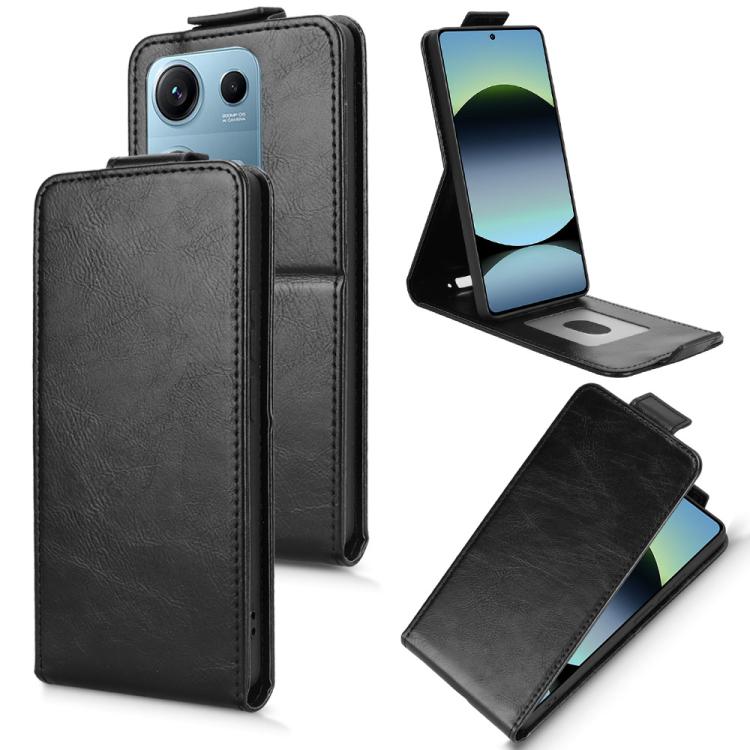 For Redmi Note 14S / Note 13 Pro 4G Magnetic Vertical Flip Leather Phone Case with Buckle(Black)
For Redmi Note 14S / Note 13 Pro 4G Magnetic Vertical Flip Leather Phone Case with Buckle(Black)