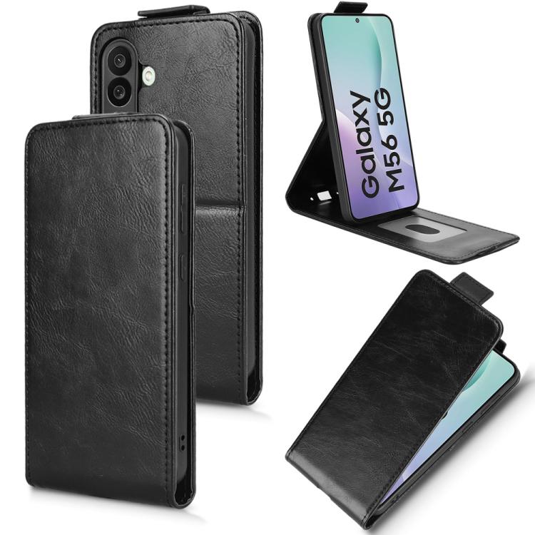 For Samsung Galaxy M56 5G Magnetic Vertical Flip Leather Phone Case with Buckle(Black)
For Samsung Galaxy M56 5G Magnetic Vertical Flip Leather Phone Case with Buckle(Black)