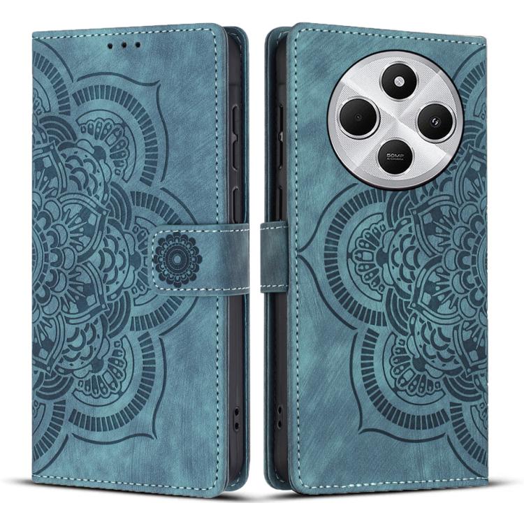 For Redmi 14C / A4 5G Mandala Embossed Retro Frosted Leather Phone Case(Blue)
For Redmi 14C / A4 5G Mandala Embossed Retro Frosted Leather Phone Case(Blue)