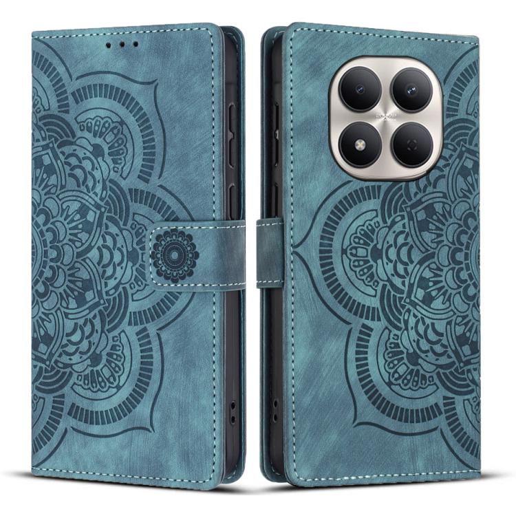 For Redmi Note 15 Pro 4G Global 163.2mm Mandala Embossed Retro Frosted Leather Phone Case(Blue)
For Redmi Note 15 Pro 4G Global 163.2mm Mandala Embossed Retro Frosted Leather Phone Case(Blue)