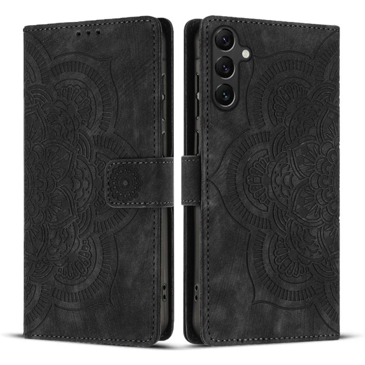 For Samsung Galaxy S23 FE 5G Mandala Embossed Retro Frosted Leather Phone Case(Black)
For Samsung Galaxy S23 FE 5G Mandala Embossed Retro Frosted Leather Phone Case(Black)