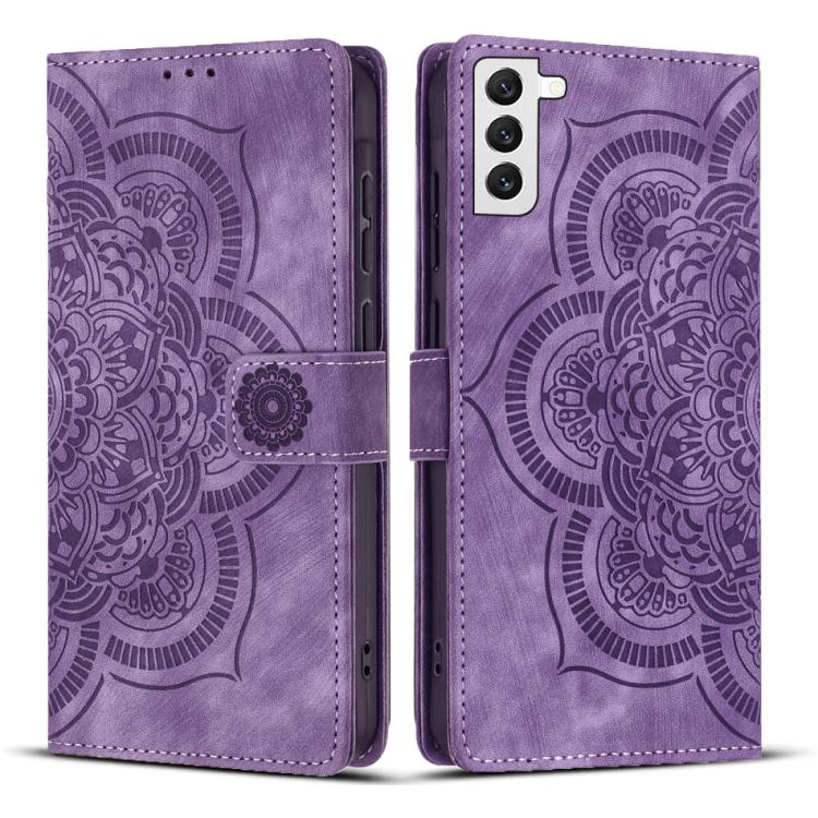 For Samsung Galaxy S22 5G Mandala Embossed Retro Frosted Leather Phone Case(Purple)
For Samsung Galaxy S22 5G Mandala Embossed Retro Frosted Leather Phone Case(Purple)