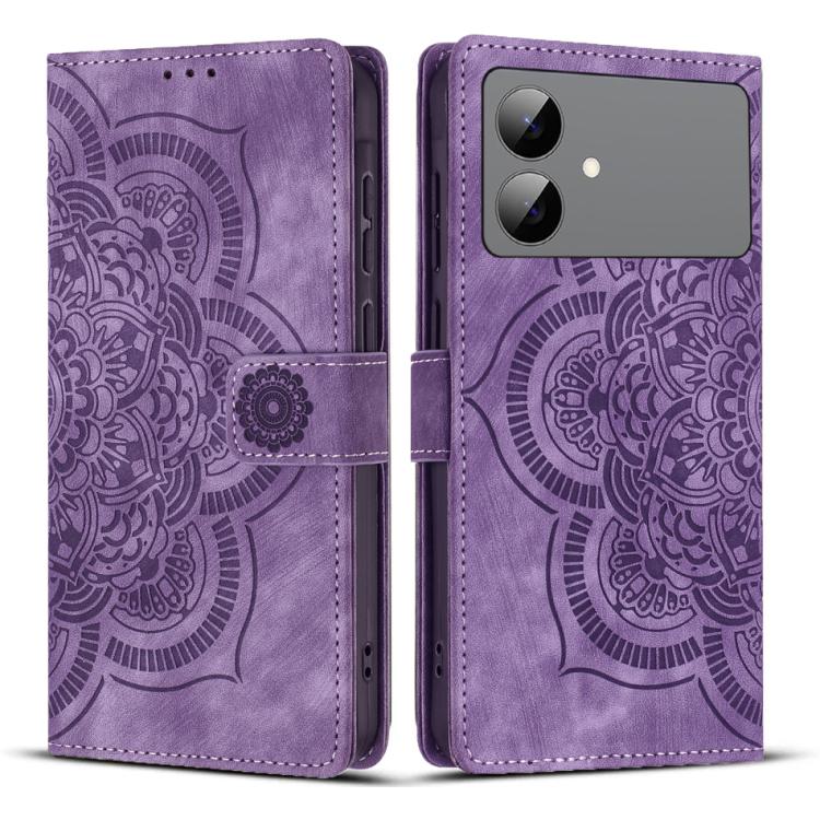 For Samsung Galaxy S26 Edge 5G Mandala Embossed Retro Frosted Leather Phone Case(Purple)
For Samsung Galaxy S26 Edge 5G Mandala Embossed Retro Frosted Leather Phone Case(Purple)