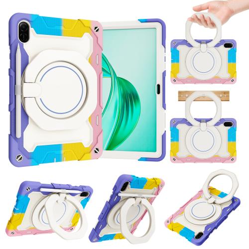 For Honor Pad X9 / X8a Armor Portable Rotating Ring Holder Silicone Tablet Case(Colorful Pink)
For Honor Pad X9 / X8a Armor Portable Rotating Ring Holder Silicone Tablet Case(Colorful Pink)