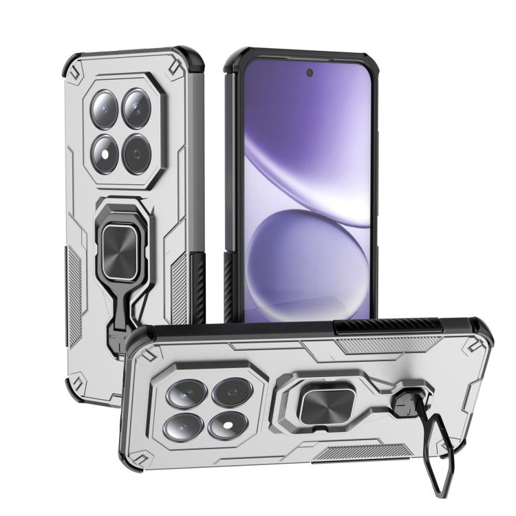 For Redmi Note 15 Pro 5G Global 163.6mm Metal Kickstand TPU Hybrid PC Phone Case(Grey)
For Redmi Note 15 Pro 5G Global 163.6mm Metal Kickstand TPU Hybrid PC Phone Case(Grey)