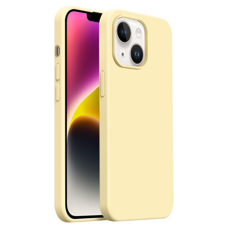 For iPhone 14 Burom Cloud Sensing Ultra-thin Liquid Silicone Full Coverage Phone Case(Creamy)
For iPhone 14 Burom Cloud Sensing Ultra-thin Liquid Silicone Full Coverage Phone Case(Creamy)