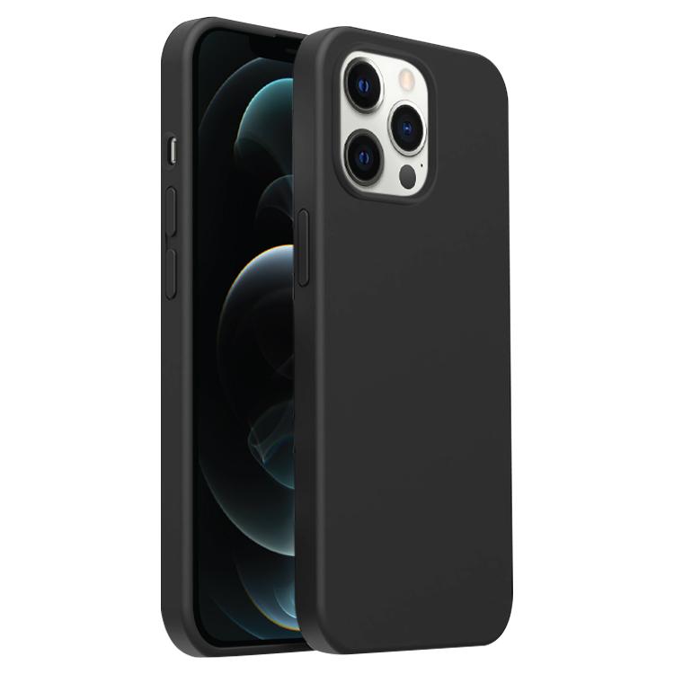 For iPhone 12 Pro Max Burom Cloud Sensing Ultra-thin Liquid Silicone Full Coverage Phone Case(Jazz Black)
For iPhone 12 Pro Max Burom Cloud Sensing Ultra-thin Liquid Silicone Full Coverage Phone Case(Jazz Black)