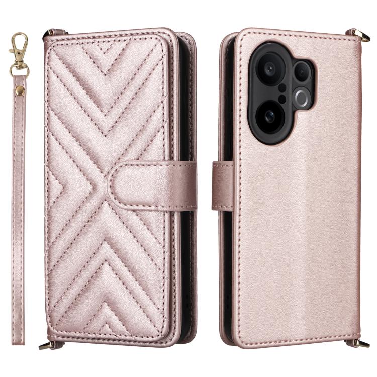 For vivo X200 FE / S30 Pro mini 5G Multifunctional 6-Card Slots Leather Phone Case with Wrist Strap(Pink)
For vivo X200 FE / S30 Pro mini 5G Multifunctional 6-Card Slots Leather Phone Case with Wrist Strap(Pink)