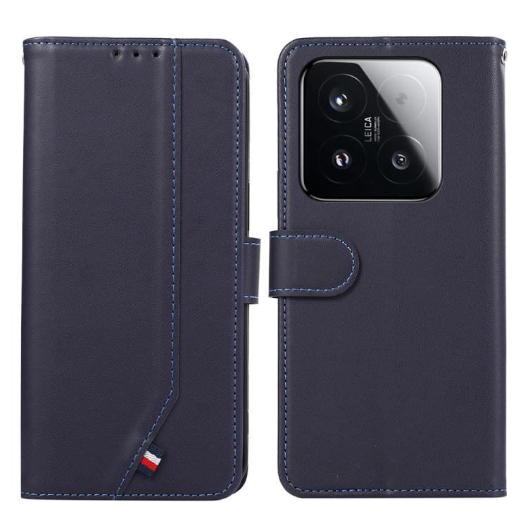 For Xiaomi 15T 5G ABEEL Delicate Texture Splicing RFID Leather Phone Case(Blue)
For Xiaomi 15T 5G ABEEL Delicate Texture Splicing RFID Leather Phone Case(Blue)