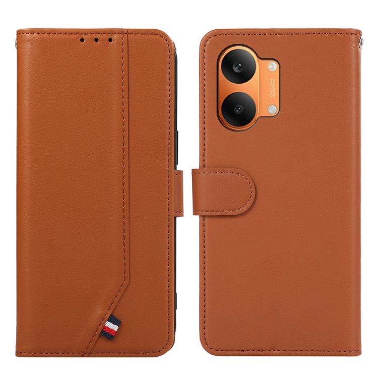 For Redmi Turbo 5 Max / Poco X8 Pro Max ABEEL Delicate Texture Splicing RFID Leather Phone Case(Brown)
For Redmi Turbo 5 Max / Poco X8 Pro Max ABEEL Delicate Texture Splicing RFID Leather Phone Case(Brown)