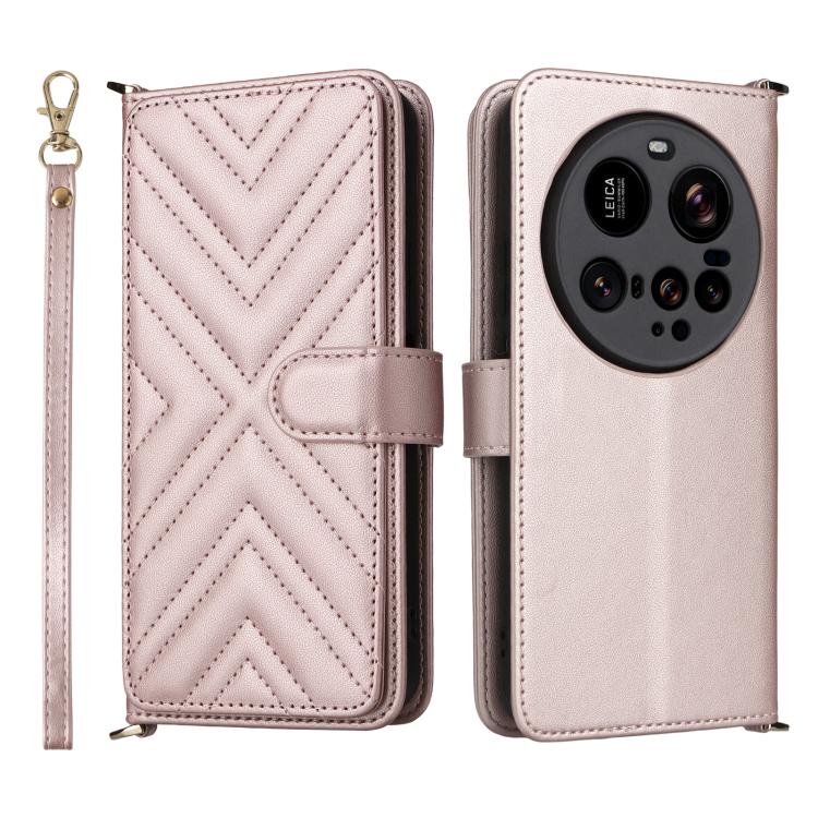 For Xiaomi 15 Ultra Multifunctional 6-Card Slots Leather Phone Case with Wrist Strap(Pink)
For Xiaomi 15 Ultra Multifunctional 6-Card Slots Leather Phone Case with Wrist Strap(Pink)