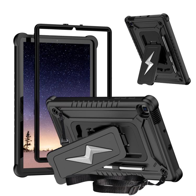 For Samsung Galaxy Tab S6 Lite 2020 / 2024 Armor Bolt Shape Holder Silicone Hybrid PC Tablet Case(Black)
For Samsung Galaxy Tab S6 Lite 2020 / 2024 Armor Bolt Shape Holder Silicone Hybrid PC Tablet Case(Black)
