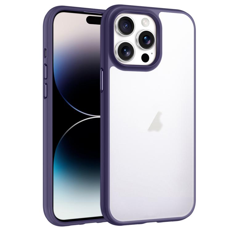 For iPhone 14 Pro Phantom Frosted Airbag Shockproof Transparent Phone Case(Purple)
For iPhone 14 Pro Phantom Frosted Airbag Shockproof Transparent Phone Case(Purple)