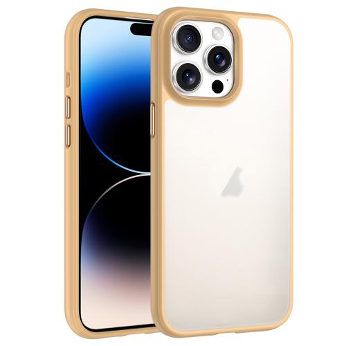 For iPhone 14 Pro Max Phantom Frosted Airbag Shockproof Transparent Phone Case(Yellow)
For iPhone 14 Pro Max Phantom Frosted Airbag Shockproof Transparent Phone Case(Yellow)