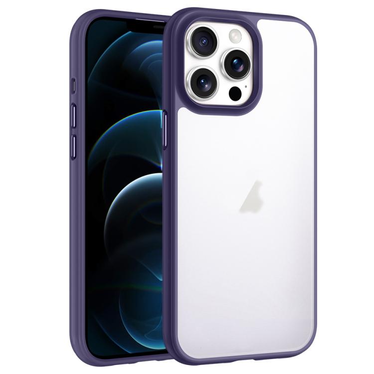 For iPhone 12 Pro Max Phantom Frosted Airbag Shockproof Transparent Phone Case(Purple)
For iPhone 12 Pro Max Phantom Frosted Airbag Shockproof Transparent Phone Case(Purple)