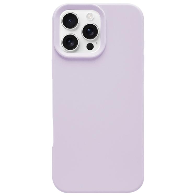For iPhone 16 Pro Dopamine Simple Imitation Liquid Silicone Phone Case(Bean Purple)
For iPhone 16 Pro Dopamine Simple Imitation Liquid Silicone Phone Case(Bean Purple)