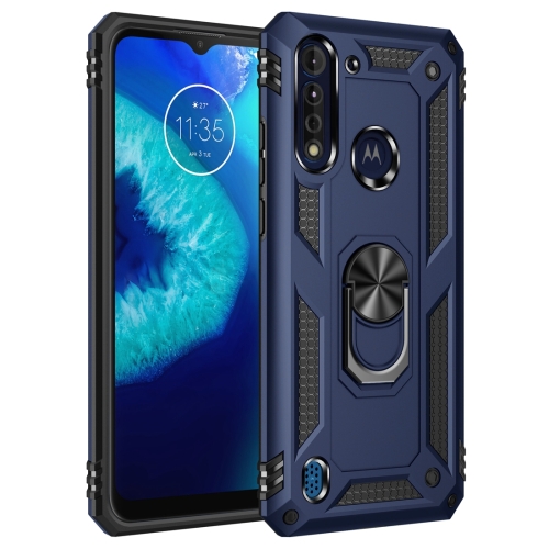 For Motorola Moto G8 Power Lite Shockproof TPU + PC Protective Case with 360 Degree Rotating Holder(Blue)
For Motorola Moto G8 Power Lite Shockproof TPU + PC Protective Case with 360 Degree Rotating Holder(Blue)