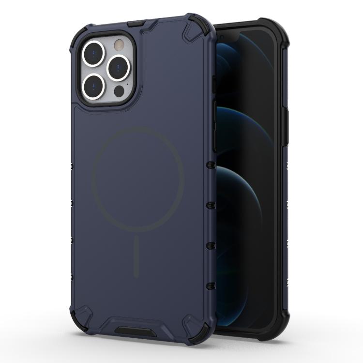 For iPhone 12 Pro Max Grating Solid Color MagSafe Magnetic Phone Case(Dark Blue)
For iPhone 12 Pro Max Grating Solid Color MagSafe Magnetic Phone Case(Dark Blue)