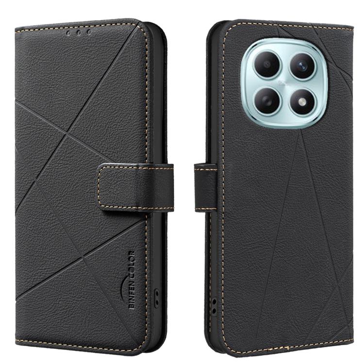 For Redmi Note 15 5G Global 164mm Geometric Pattern RFID Leather Phone Case(Black)
For Redmi Note 15 5G Global 164mm Geometric Pattern RFID Leather Phone Case(Black)