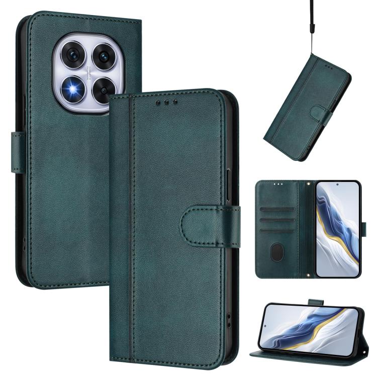 For Xiaomi Poco X7 5G / Redmi Note 14 Pro 5G Line Splicing Buckle Retro Leather Phone Case(Dark Green)
For Xiaomi Poco X7 5G / Redmi Note 14 Pro 5G Line Splicing Buckle Retro Leather Phone Case(Dark Green)