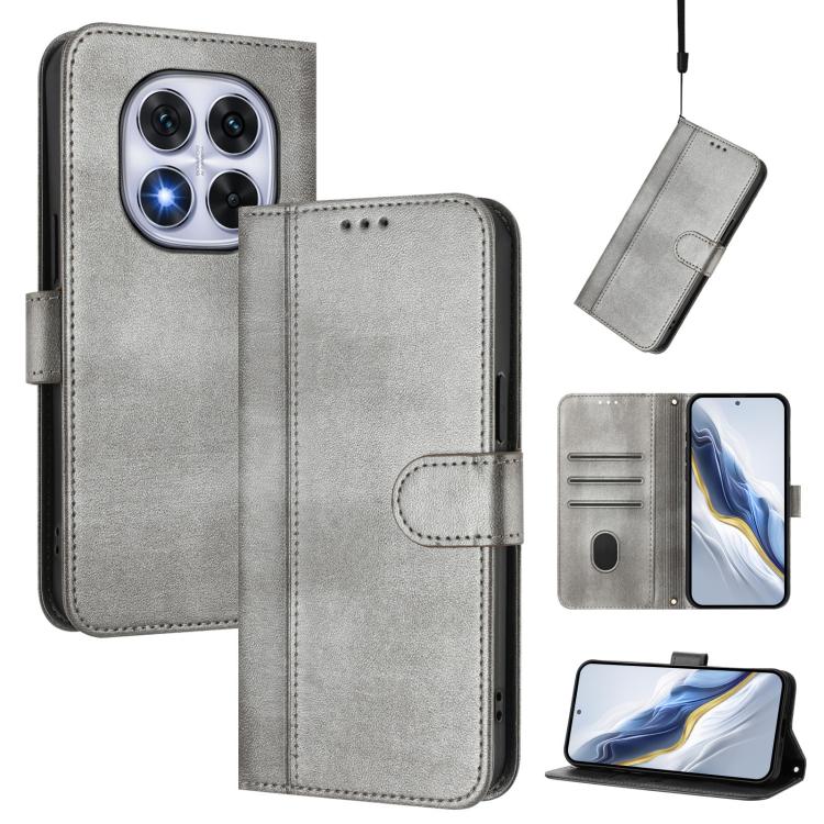 For Redmi Note 14 Pro 5G India / Note 14 Pro+ Line Splicing Buckle Retro Leather Phone Case(Grey)
For Redmi Note 14 Pro 5G India / Note 14 Pro+ Line Splicing Buckle Retro Leather Phone Case(Grey)